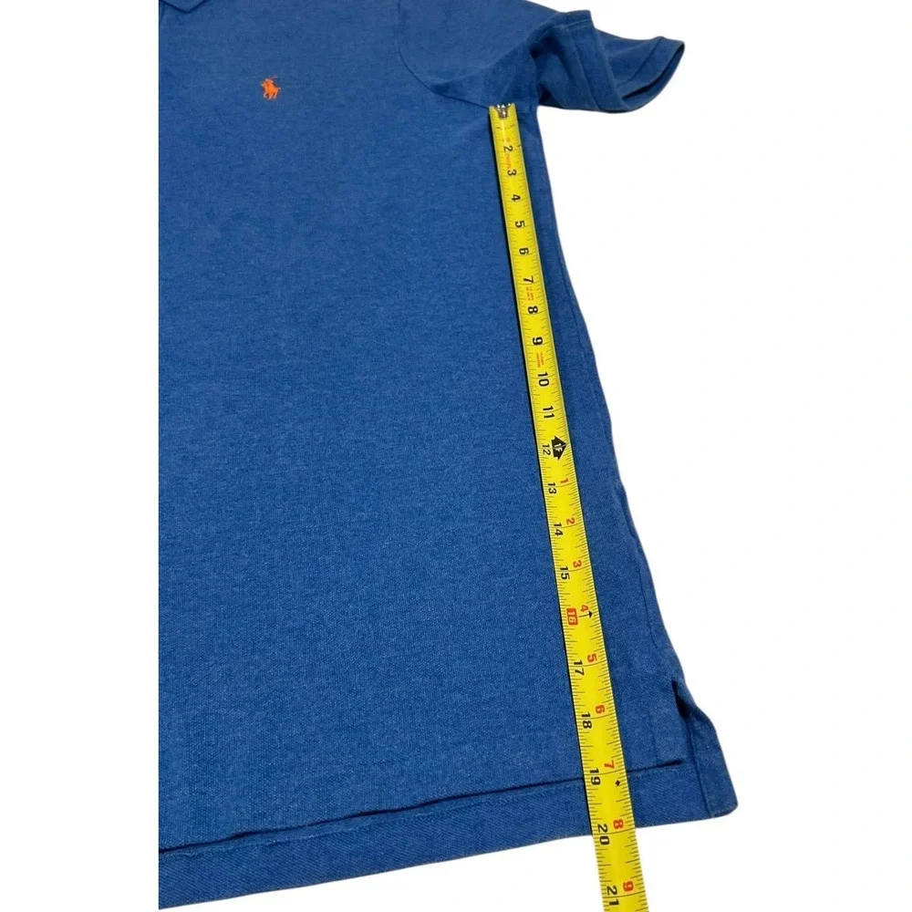 Polo Ralph Lauren Men's Classic‎ Fit Polo Shirt Blue Heather L
